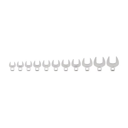 Tekton 1/2 in. Drive 11 pcs, Chrome WCF90501